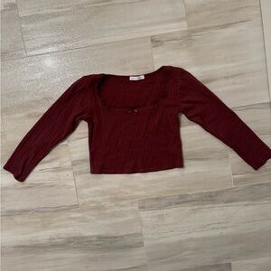 Gaze Cotten Essentials Size Small Maroon